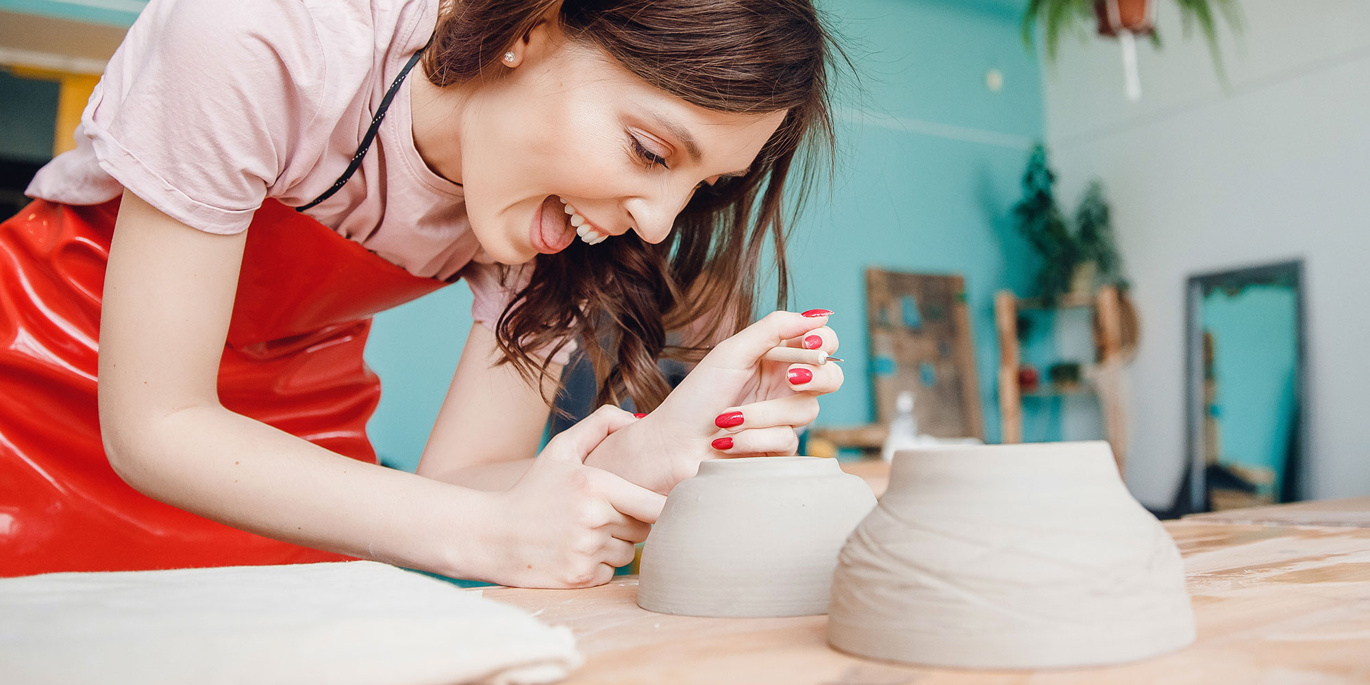 Töpferkurs für den JGA in Berlin / Pottery class for the hen party in Berlin